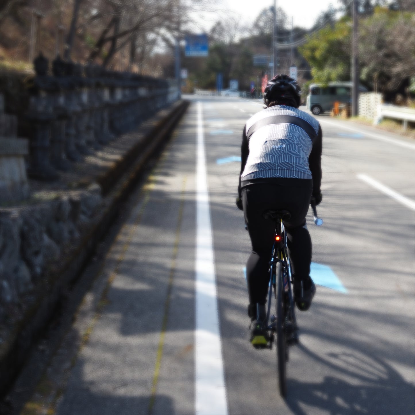 長袖サーモジャージ ユニセックス 源氏香 スス