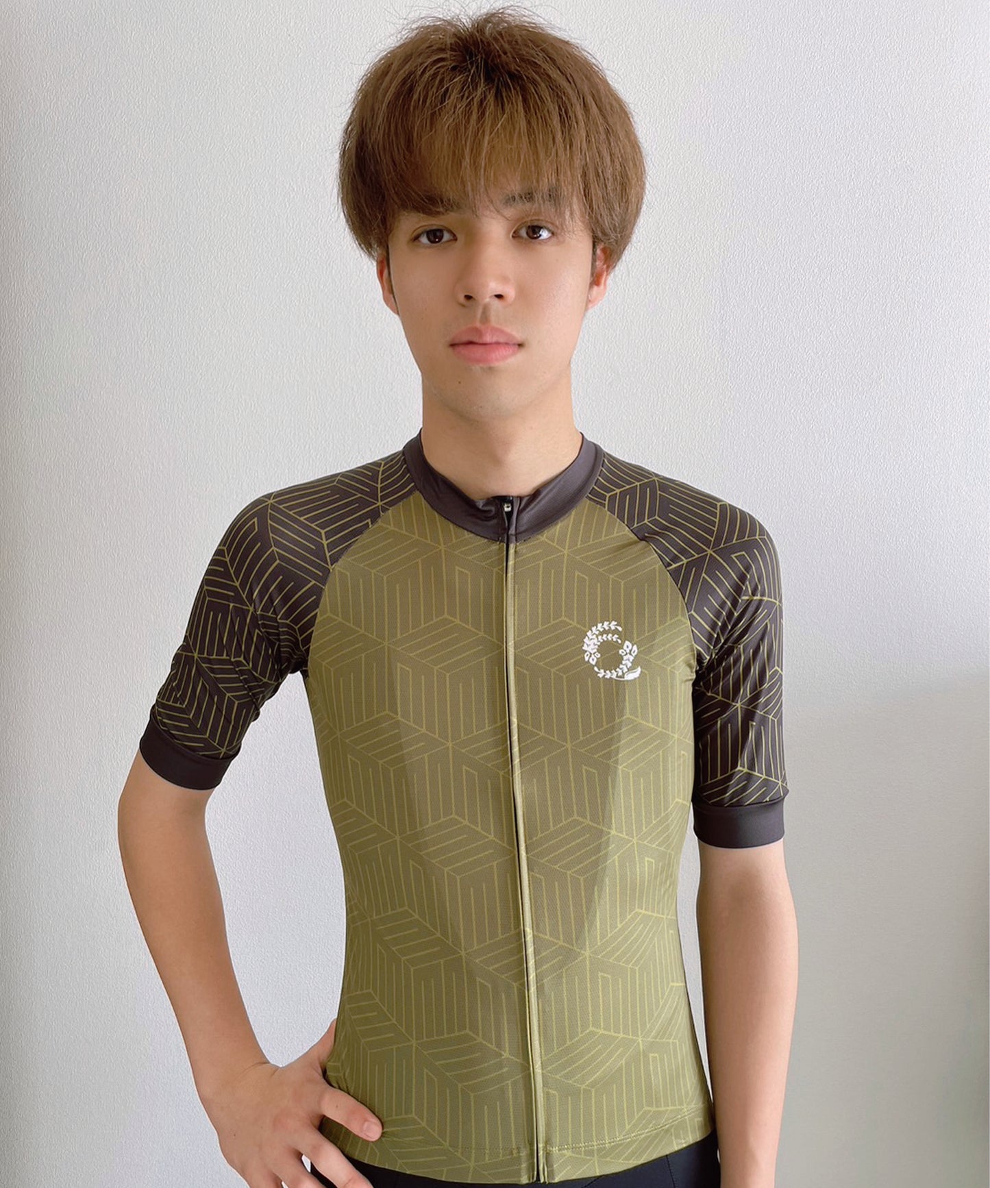 半袖ジャージ ユニセックス 源氏香 ウグイス
